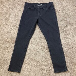Elegant Charcoal Skinny Jeans for Women
